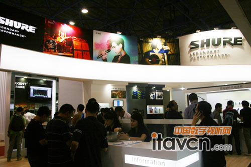 BIRTV2011:專業音響燈光廠商舒爾參展
